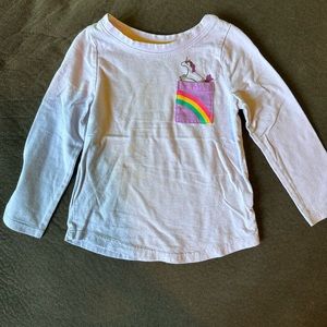 Girls Unicorn Shirt